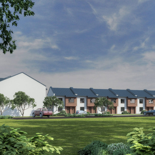 Projekt budynku mieszkalnego w Lesku