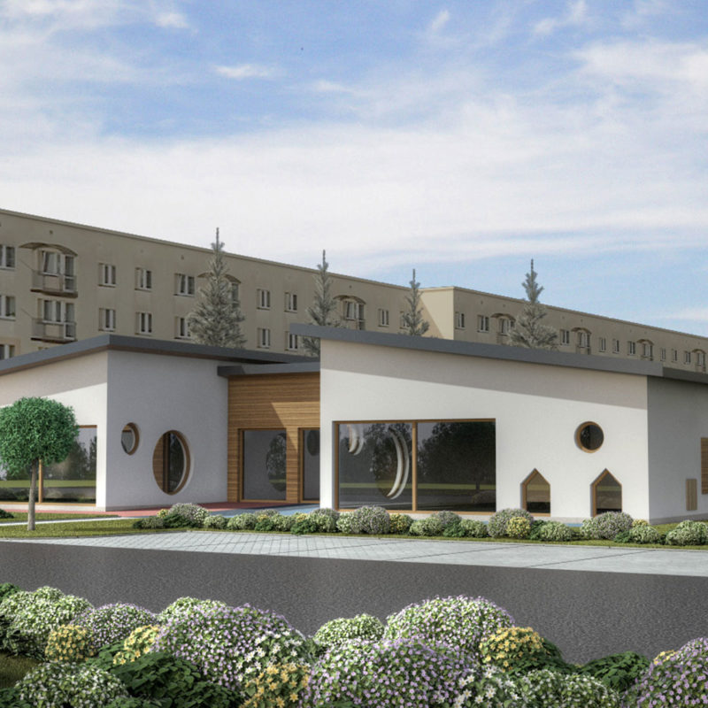 Projekt architektoniczny żłobka w Lesku