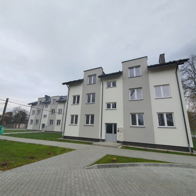 Nowoczesne budynki wielorodzinne - projekt