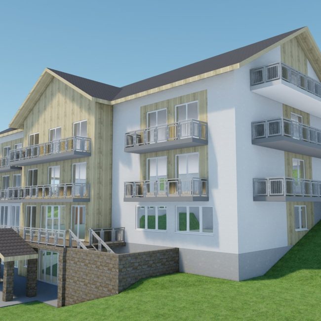 Projekt lokalu usługowego w Solinie